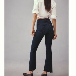 LIL’ MOTHER Insider Crop Step Fray Jeans New 23 Off Limits Blue Denim